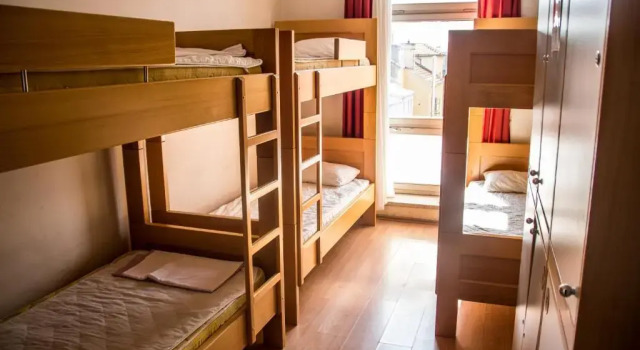 Bett im Wohnheim HI Hostel Zagreb