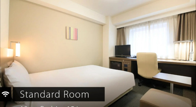 Одноместный номер Standard Daiwa Roynet Hotel Yokohama Kannai