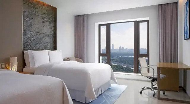 Номер Standard с видом на залив The Westin Haikou