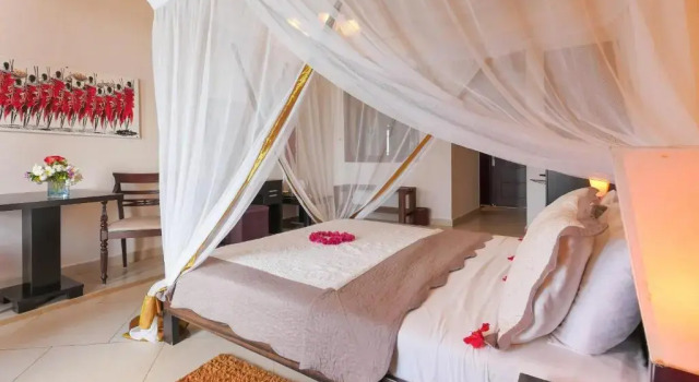 Двухместный номер Deluxe с видом на море Villa Fleur De Lys