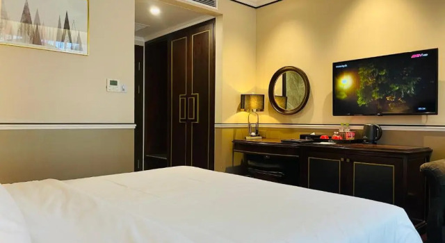 Двухместный номер Deluxe с видом на город Hotel du Monde Art