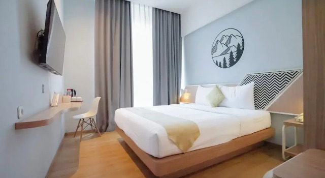 Deluxe Doppel Zimmer mit Balkon Facade Hotel by Azana