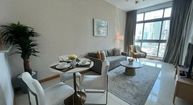 1B-Iris Blue-603 by bnbme homes, Забронировать Отель Отели Эмирата Дубая 3 звезды, рядом с Остановка трамвая Marina Towers, 3*