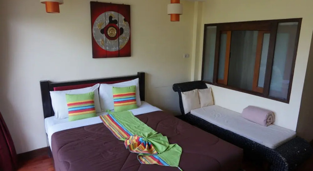 Двухместный номер Deluxe с балконом и с красивым видом из окна Starwell Garden Home Resort