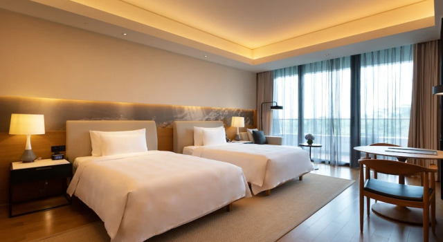 Двухместный номер Executive с балконом и с видом на море LN Garden Hotel Nansha Guangzhou