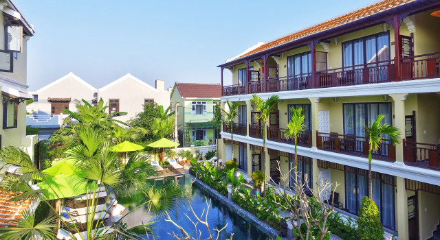 Двухместный номер Superior с видом на бассейн Hoi An Field Boutique Resort & Spa