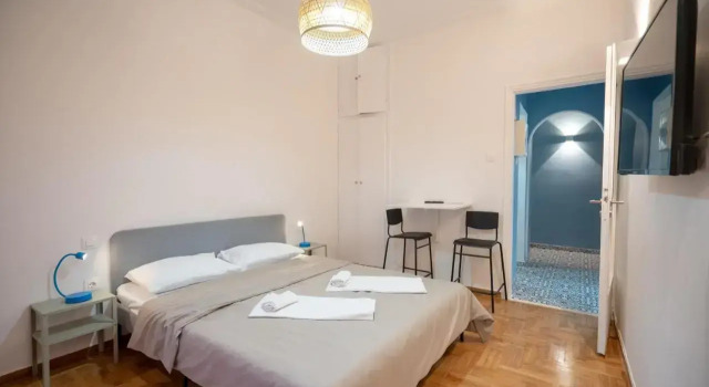Panormou metro station 1 bedroom 2 persons flat