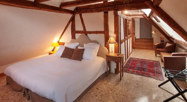 Двухместный номер Superior с балконом Hôtel Pêche de Vigne Restaurant & Spa