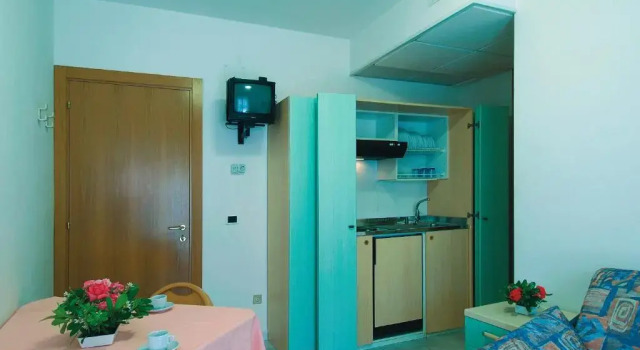 Апартаменты c 1 комнатой с балконом Hotel Residence Margherita