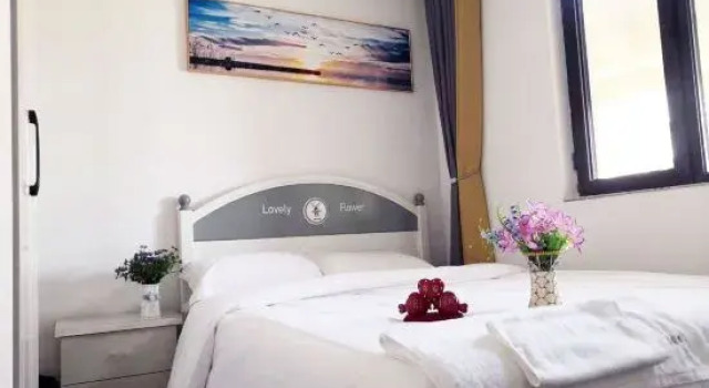 Люкс с 3 комнатами с видом на море Yantai Zijiayou Homestay
