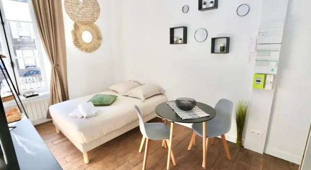 Апартаменты Napoléon Gare n2 Studio Lumineux ByLocly