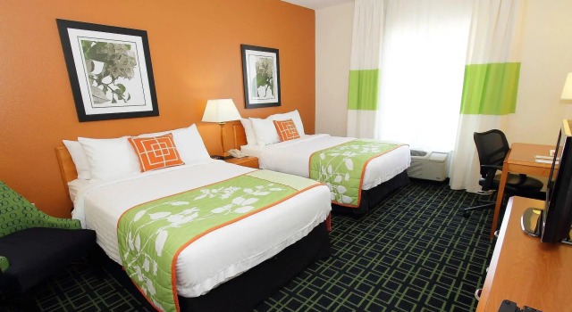 Четырёхместный номер Standard Fairfield Inn & Suites by Marriott Killeen