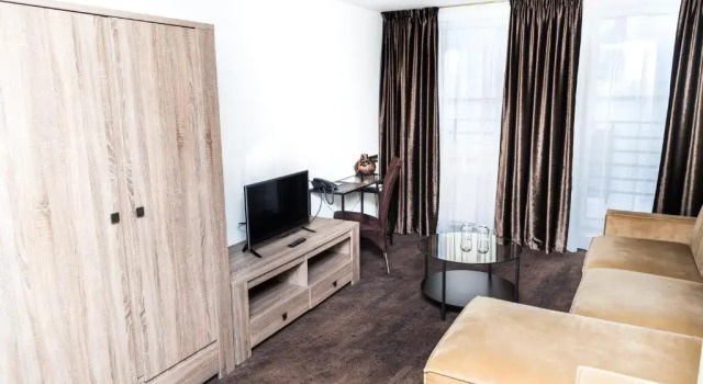 Апартаменты с 2 комнатами с балконом HOF Apartments