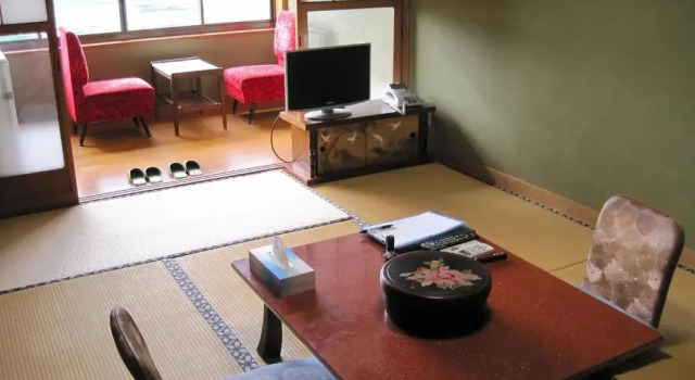 Japanese Style Standard room with sea view Suminoe Ryokan