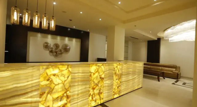 Кровать в общем номере Treebo Trip S G Grand