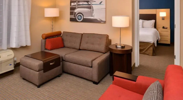 Двухместный люкс c 1 комнатой TownePlace Suites Wilmington Wrightsville Beach