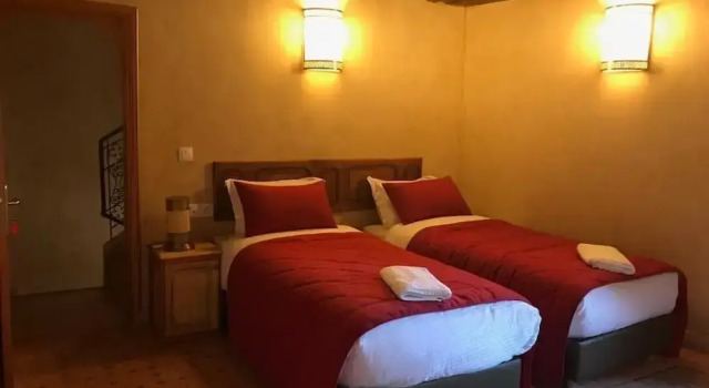 Standardowy dwuosobowy pokój Riad Jasmins & Spa