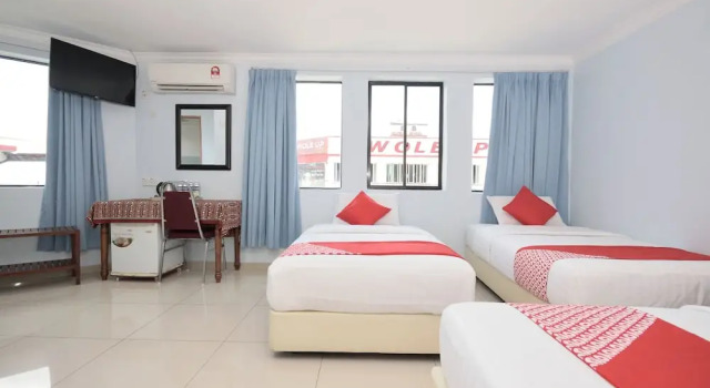 Семейный люкс Super OYO 969 Hotel Pantai View