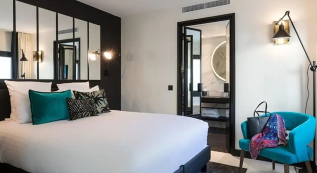 Двухместный номер Executive с балконом Laz Hotel Spa Urbain Paris