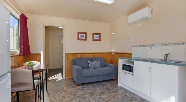 Suite Superior 1 camera da letto con balcone Hamilton Caravan Park