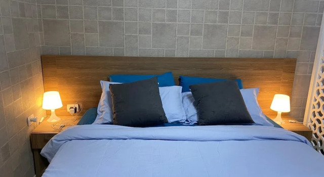 Двухместная студия с балконом и с видом на море Luxurious Hurghada Apartment