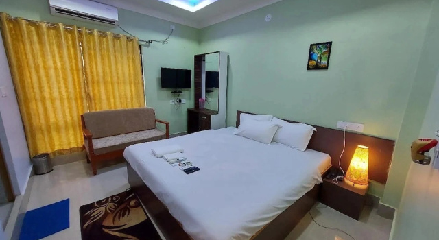 Двухместный номер Deluxe с балконом Hotel Aayes & Resort