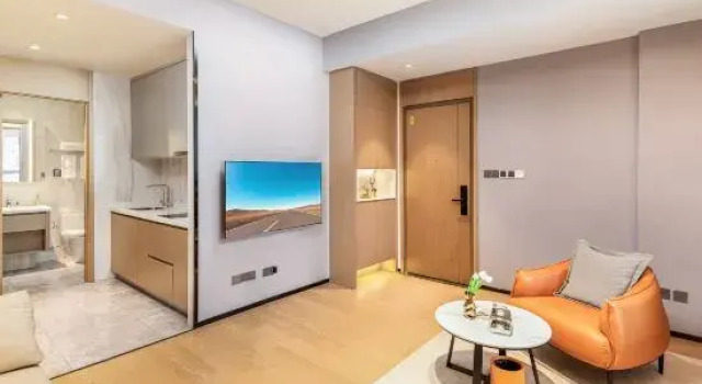 Люкс Deluxe Rong Zhijia Apartment (Chengdu Global Center Cube)