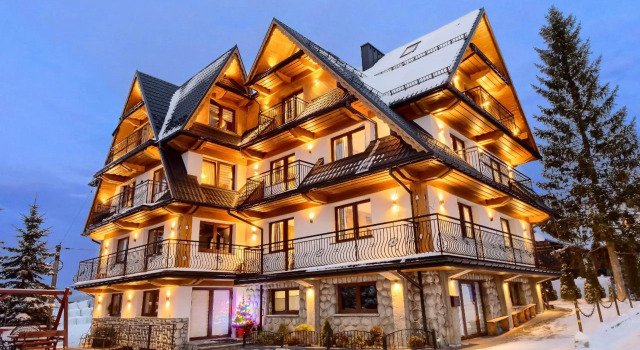 Apartamenty Willa Kamila Zakopane z Jacuzzi, Забронировать Отель Отели Высоких Татр 3 звезды, 3*