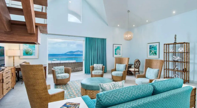 Номер Deluxe Cane Garden Bay Beach Hotel