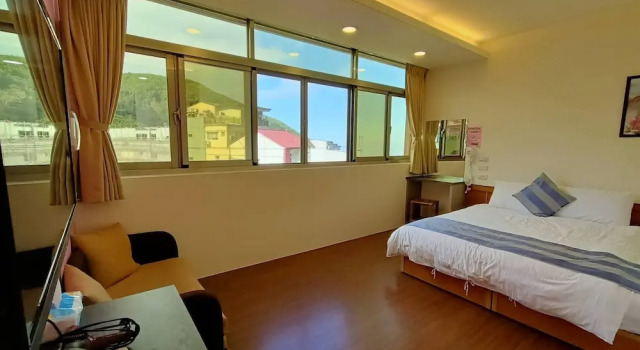 Двухместный номер Deluxe с видом на горы Tian Pin Guest House