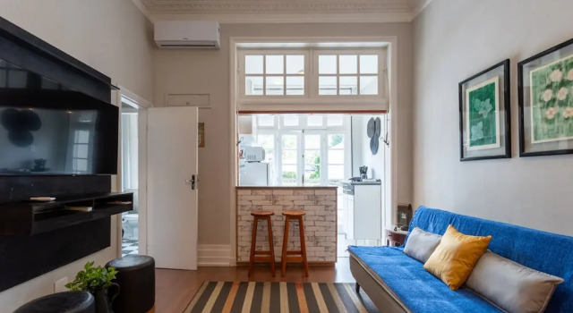 Апартаменты Flat no Palacio Quitandinha com Varanda e Vista