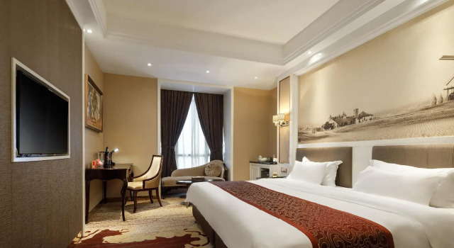 Двухместный номер Deluxe Guangzhou Daxin International Hotel