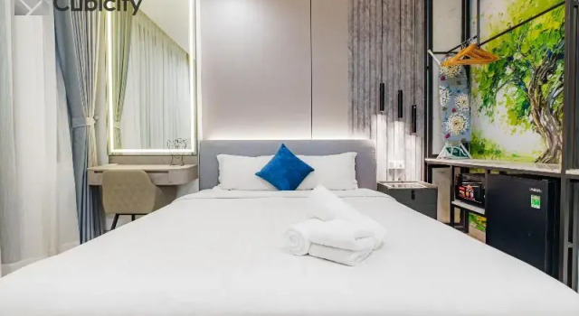 Двухместный номер Deluxe с балконом Cubicity Pho Duc Chinh