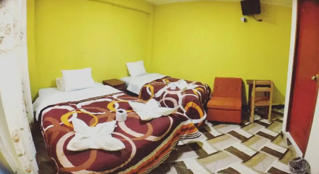 Standard Twin room Hostal Berlin