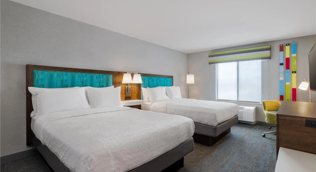 Четырёхместный номер Standard Hampton Inn Las Vegas/North Speedway