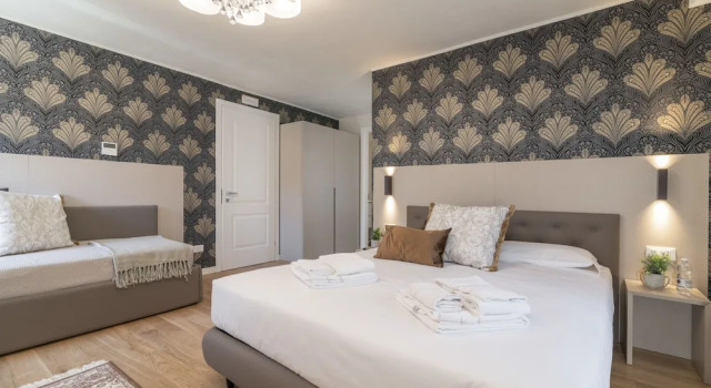 Номер Deluxe с балконом и с видом на город Hotel Grifoni