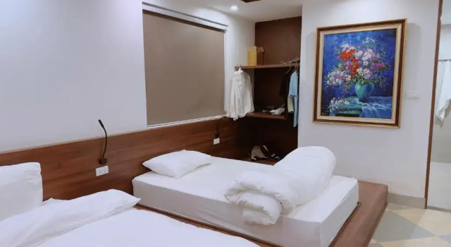 Кровать в общем номере Belle Maison Sapa Resort & Spa - Formerly Sapa Eco Villas & Spa