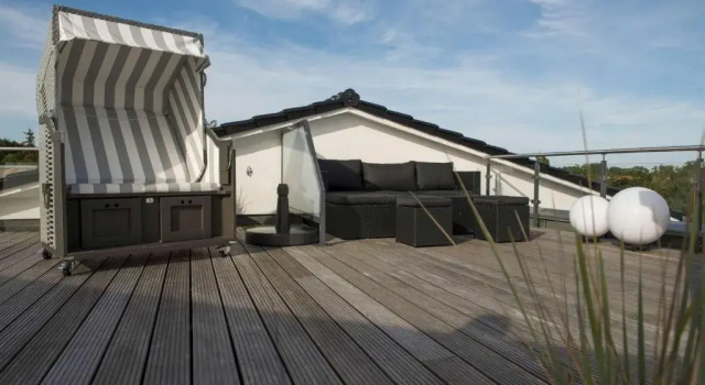 Апартаменты Пентхаус Villa Meeresrauschen Strandbrise