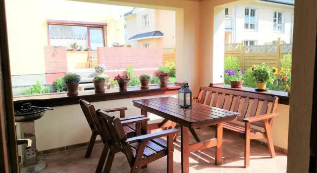 Коттедж Gemütliches Ferienhaus in Zinnowitz, ruhig gelegen