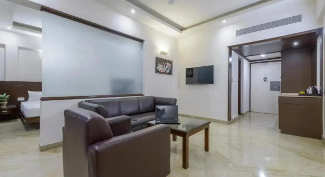 Двухместный люкс c 1 комнатой с видом на город The Fern Residency Bengaluru, Yeshwanthpur, Series by Marriott