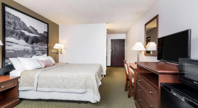 Двухместный номер Standard Super 8 by Wyndham Kalispell Glacier National Park