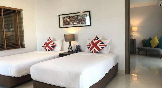 Семейный номер Deluxe с видом на море Riche Hua Hin Hotel