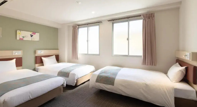 Трёхместный номер Beppu Daiiti Hotel