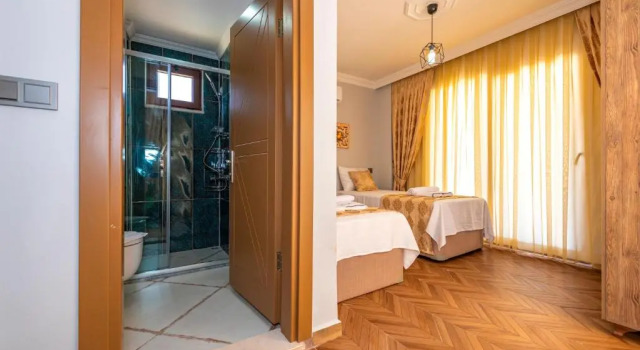 Seven 7 - 3 Bedroom Brand New Holiday Villa in Hisarönü, Rezervovat Vila Hotely v Fethiye Area s parkováním, Parkování