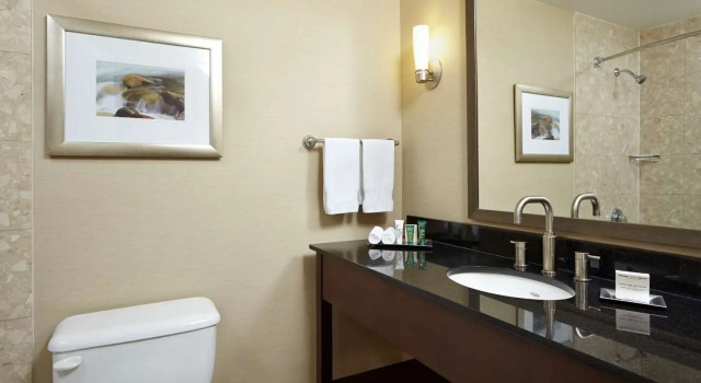 Четырёхместный номер Standard с видом на гавань Saint John Harbourfront Hotel
