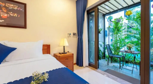 Двухместный номер Deluxe с видом на бассейн Sands River Hoi An Villa