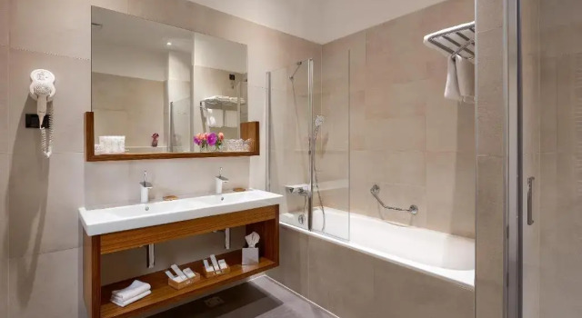 Двухместный номер Deluxe с видом на море Cornaro Hotel