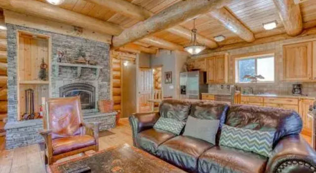 Skiing Bear Chalet