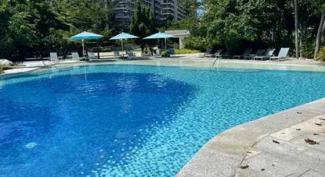Chic Cozy Studio at Tambuli Residences Ocean View by Dominik Studio with Pool Balcony in Mactan, Book Hotel Hotels in Cebu with a Pool, Swimming Pool