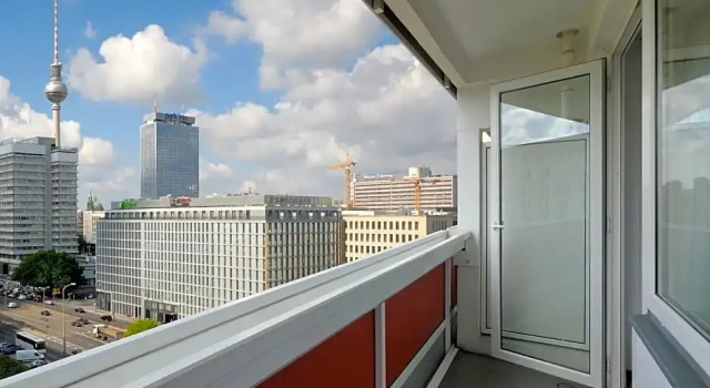 Camera doppia Standard con balcone Mercure Hotel Berlin Am Alexanderplatz